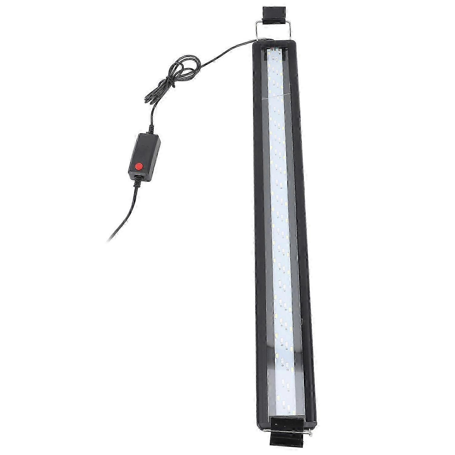 LED Aquarium Light 4 Rows Color Change High Brightness Fish Tank Light with Adjustable Timer for Aqu