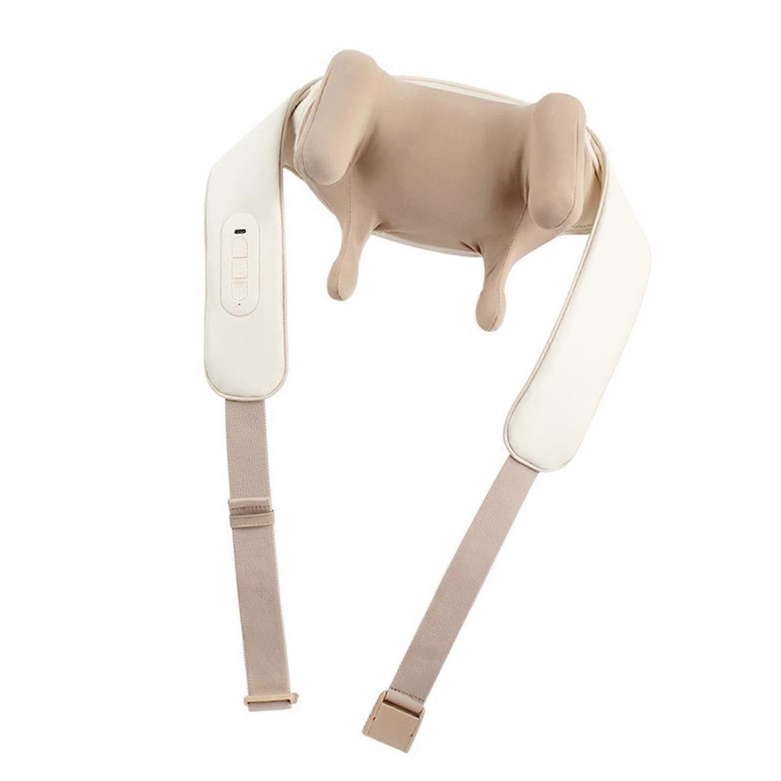 Multifunction Electric Massagers with Heating Pad Function PU Surfaces Cover Easy cleaning for Shoulder Tension Relief Multicolor