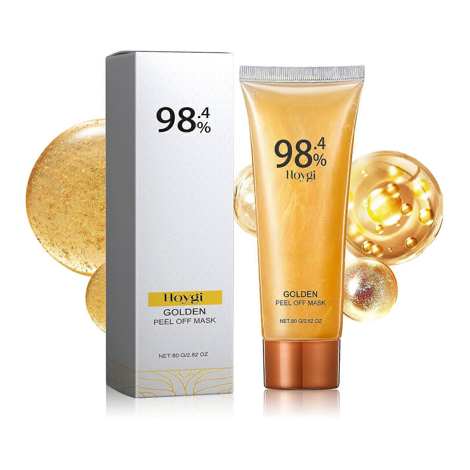 Tear And Pull Gold Facial Mask