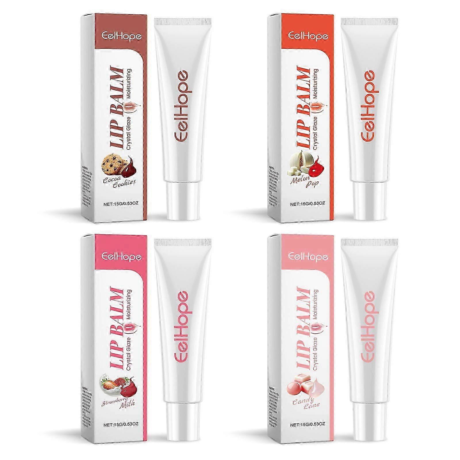 Crystal Color Moisturizing Lip Balm - Nourishing  Hydrating Care for Soft, Fuller Lips