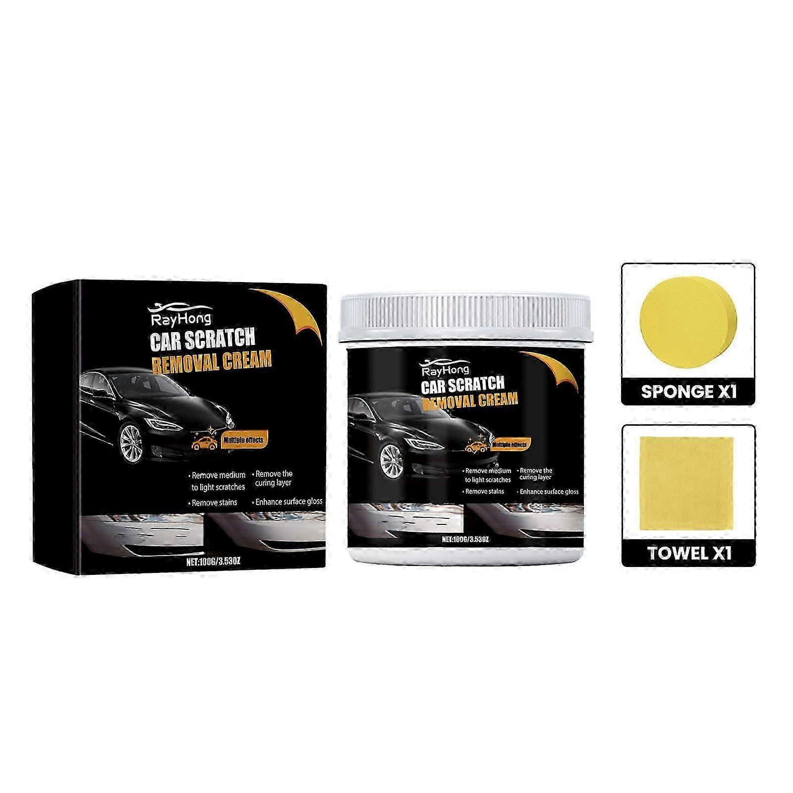 Car Scratch Removal Cream - Easy Polishing Paste for Light Scratches , Paint Maintenance