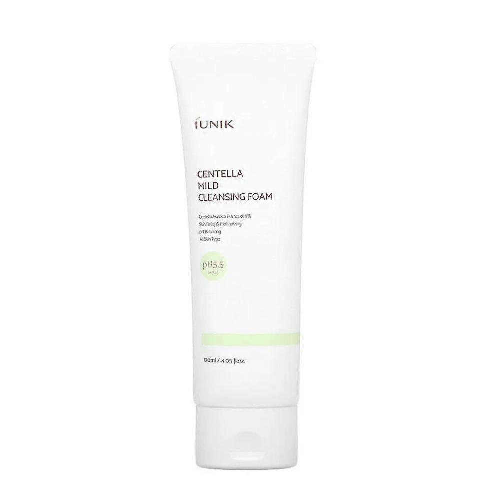 Centella Asiatica Facial Cleanser Self Foaming 120ml Deep Pore Cleansing Moisturizing For Sensitive Skin