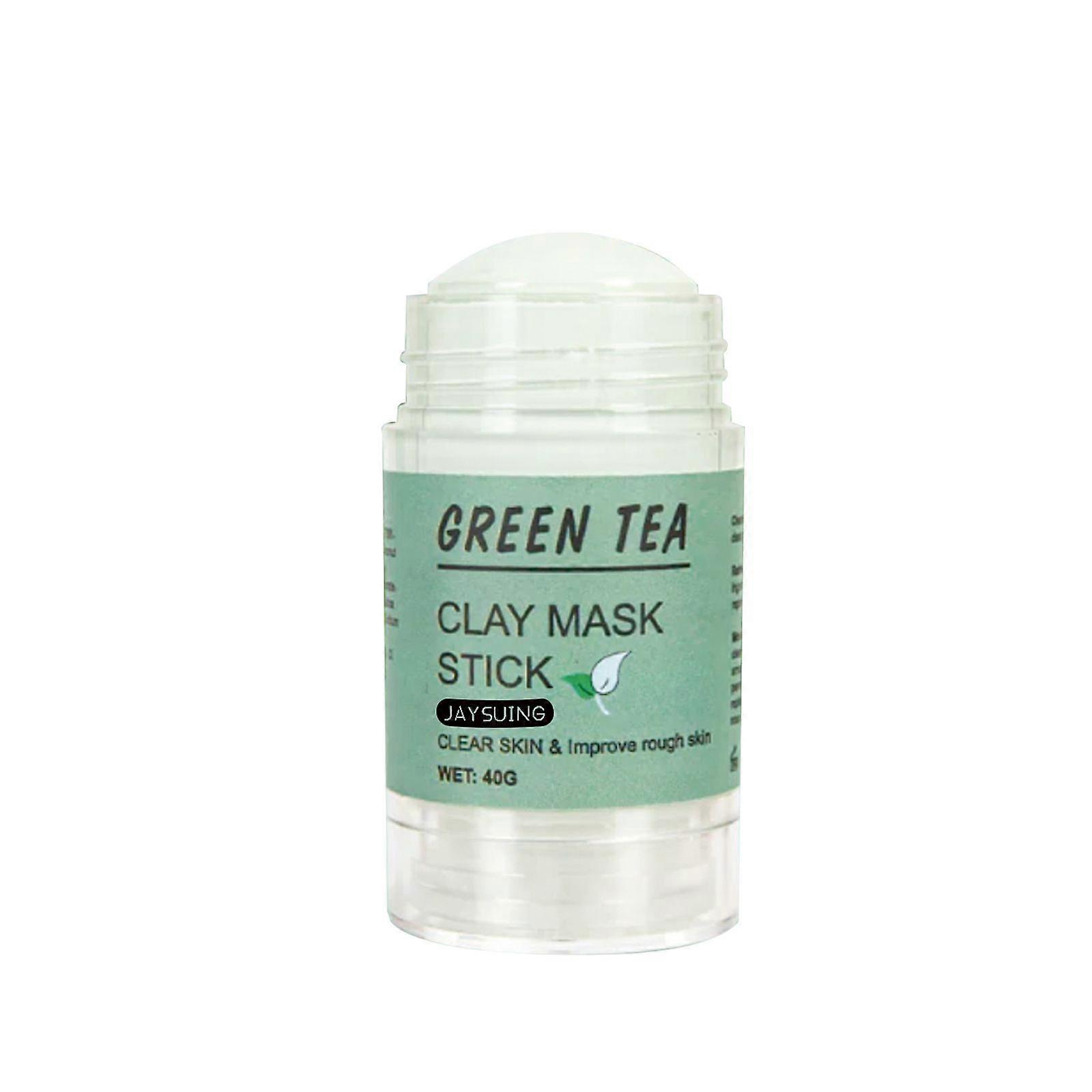Jaysuing Green Tea Clay Mask Stick Clean And Tighten Pores And Remove Blackheads Clay Mask Stick