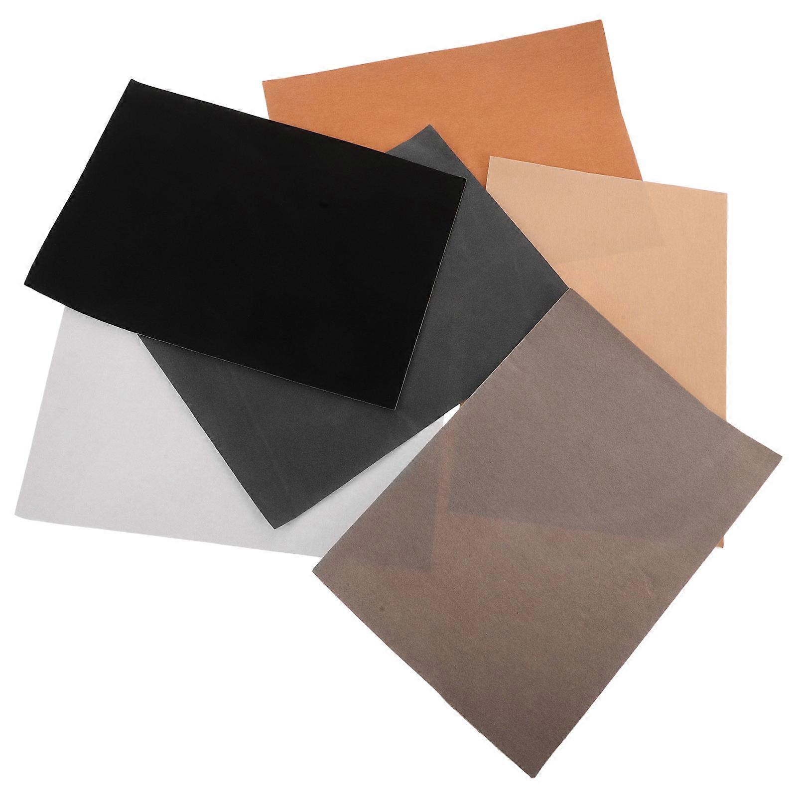 DIY Craft Felt Sheets 6Pcs Assorted Colors Felt Fabric with Adhesive Back