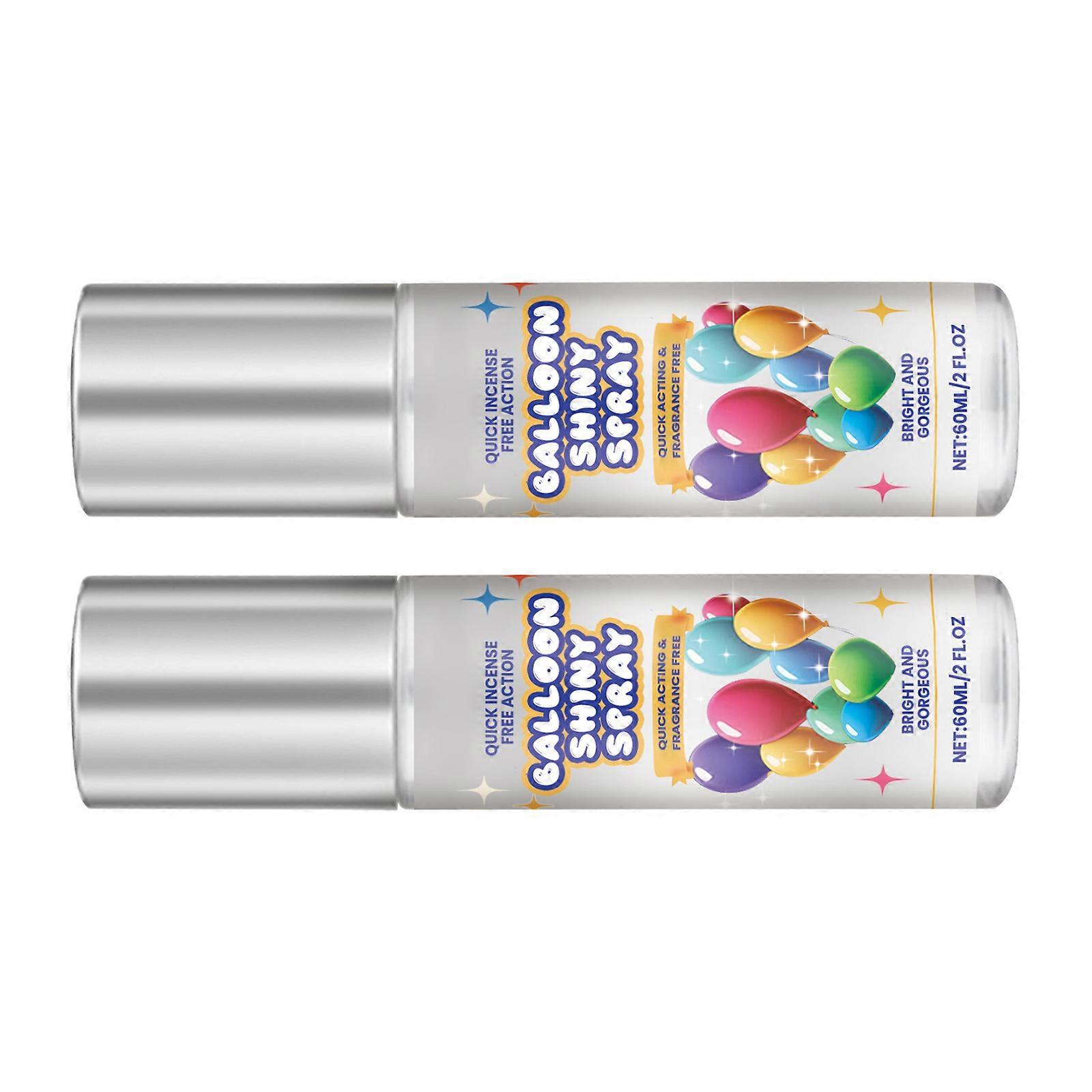 60ml Latex Balloon Glowi Spray Sparkling Night Effect Balloon Spray Party Enhancers for Gatherings Parties Multicolor