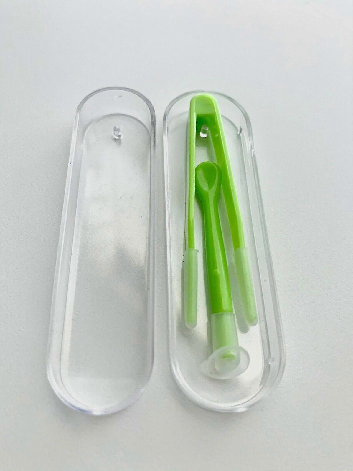 Contact Lens Tweezers Inserter Applicator Travel Case Helper for Soft and Hard