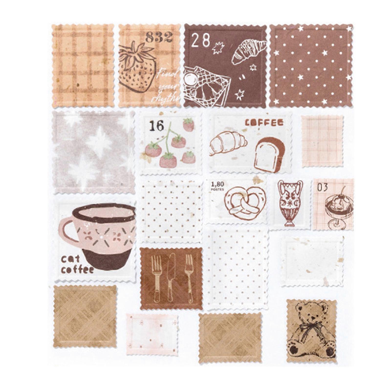 Embossed Stamps Sticker For Scrapbooking And Journaling Decorations With Raised 3D Design And Friendly Paper Materials Multicolor