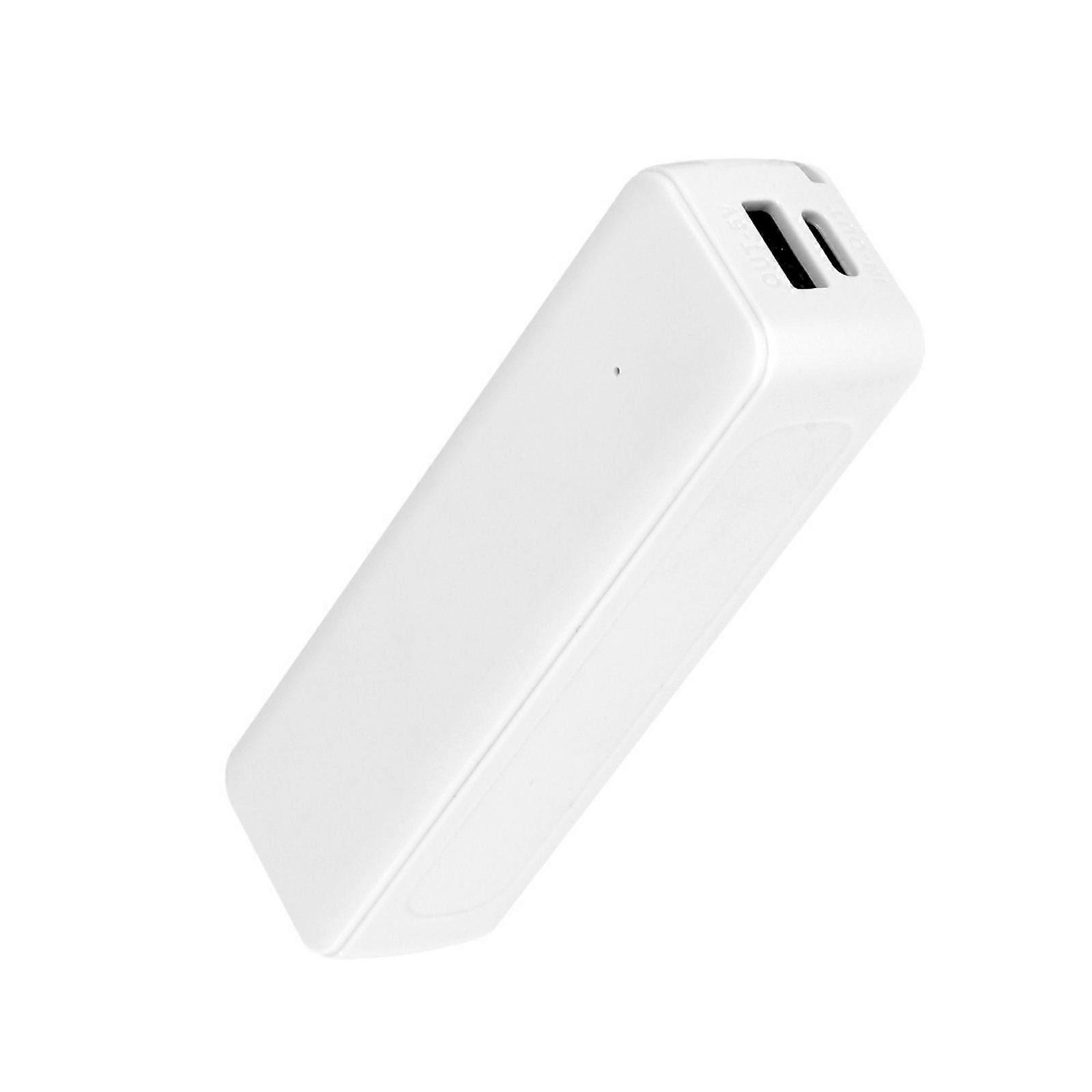 DIY Device Case With 21700 Cell Agreement 12W Fast Fee And Thermoregulation Safety Features  White