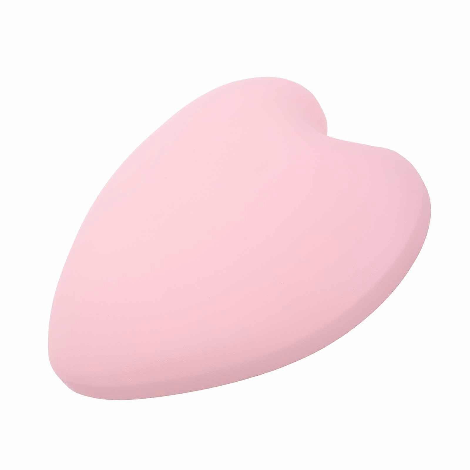 Pink Heart Shaped Manicure Hand Rest Cushion for Nail Tech Support