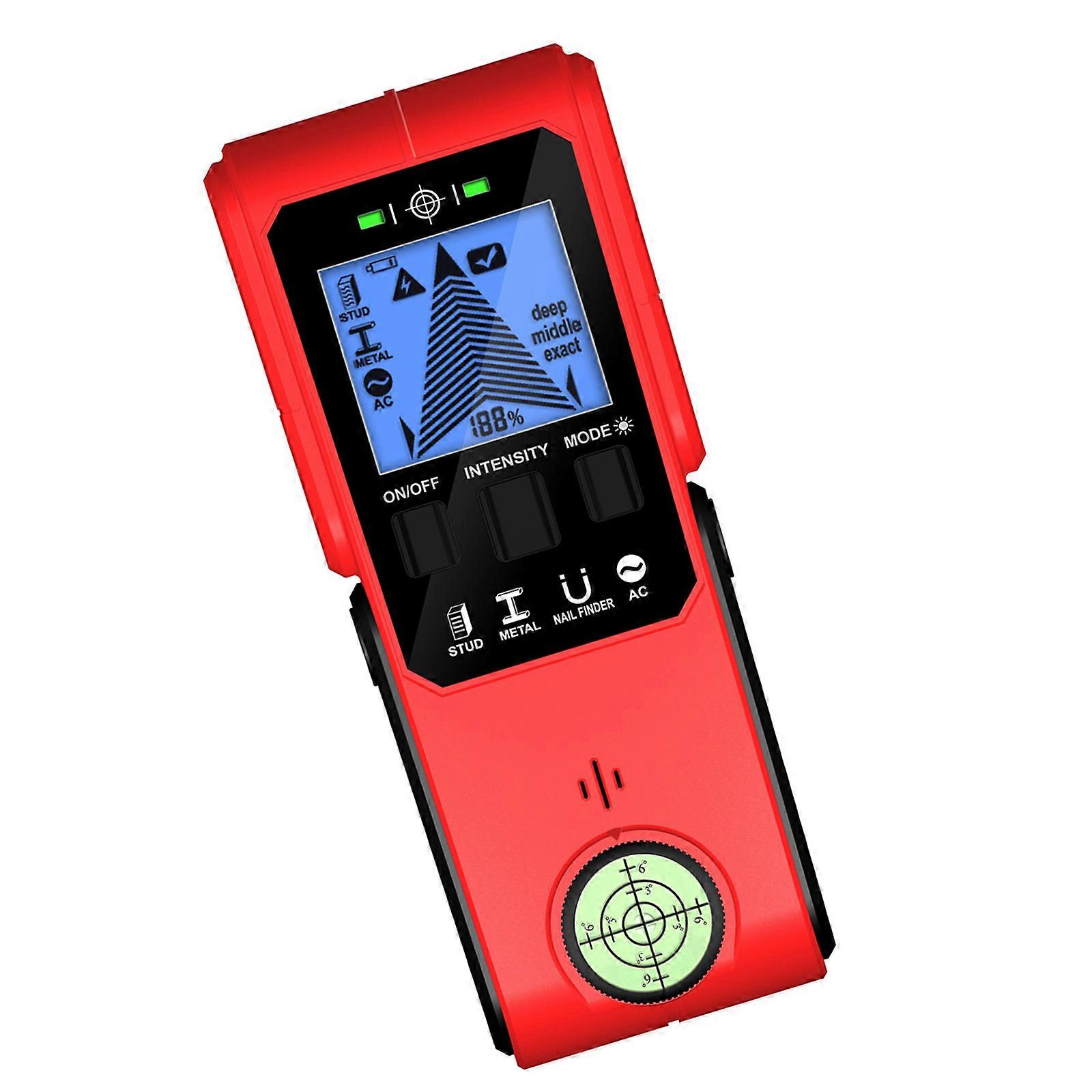 Multifunctional Wall and Metal Detector with Sound and Light Alerts for Electricians Plumbers Safe & Efficient Drilling Multicolor