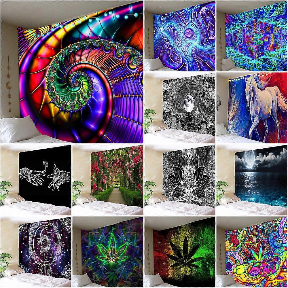 Large Tapestry Colorful Scenery Wall Hanging Bedspread Throw Blanket Tablecloth