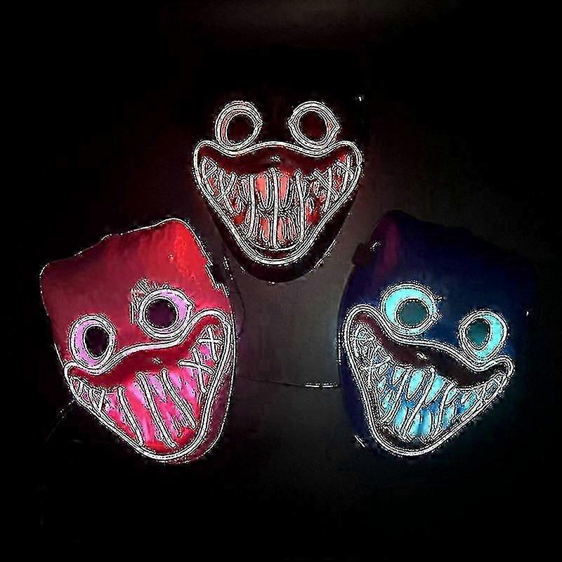 Huggy Wuggy Led Mask Poppy Playtime Poppy's Playtime Mask Halloween Mask