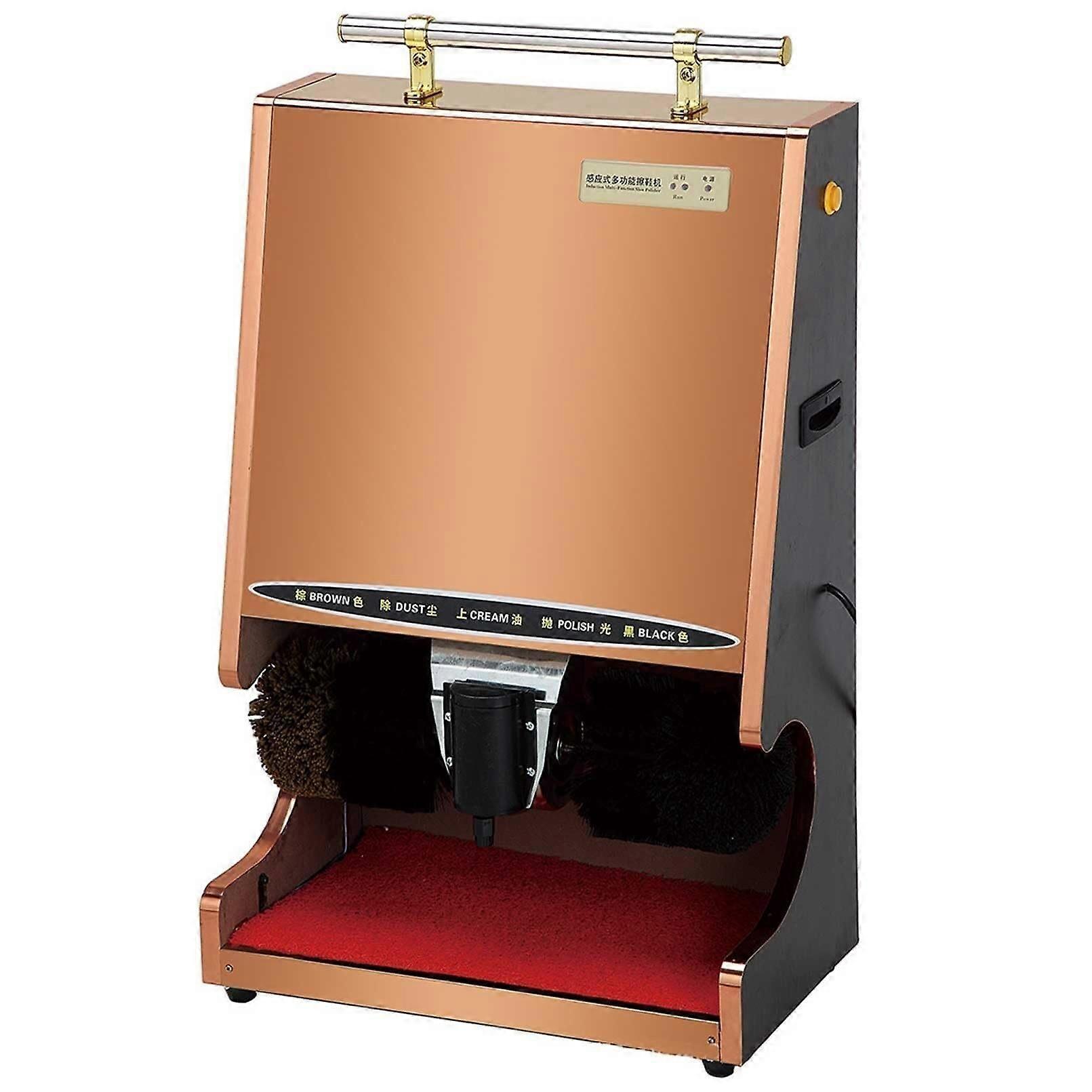 Electric Shoe Polisher with Automatic Induction, Shine Buffer for Home, Hotel, Bank and Office Use