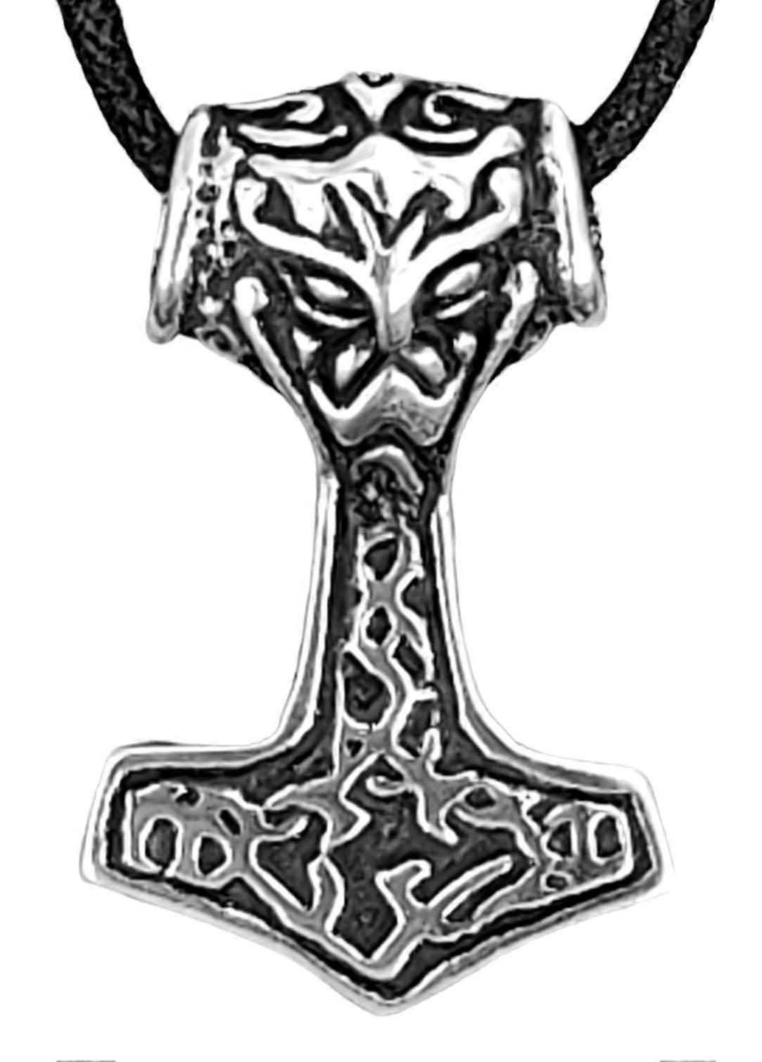 Pendant 74 Thor's Hammer - Silver
