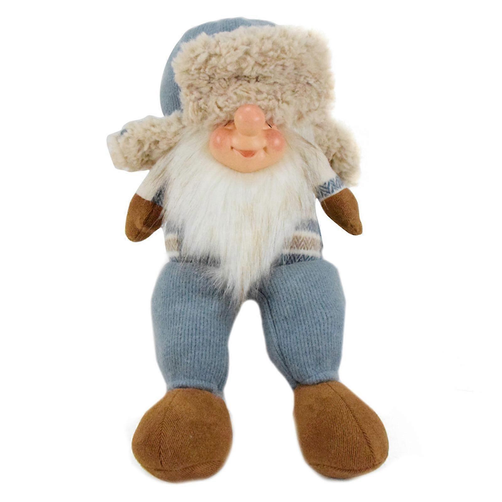 Soft Christmas dwarf plush for desk decoration and party festive ornament