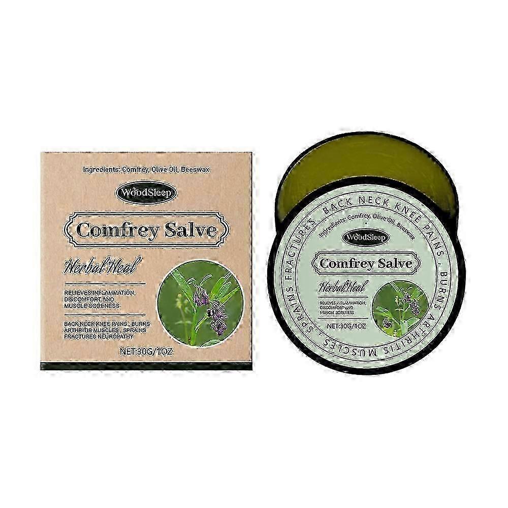 Comfrey Salve Organic, Contains Organic Comfrey Leaf In A Base
