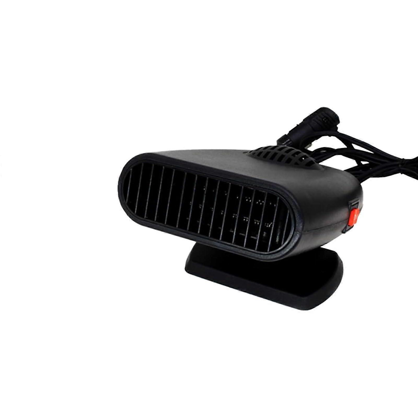 12V Car Heater Defroster with Fast Heating Cooling, 360° Rotating Fan for Winter SUV RV Truck