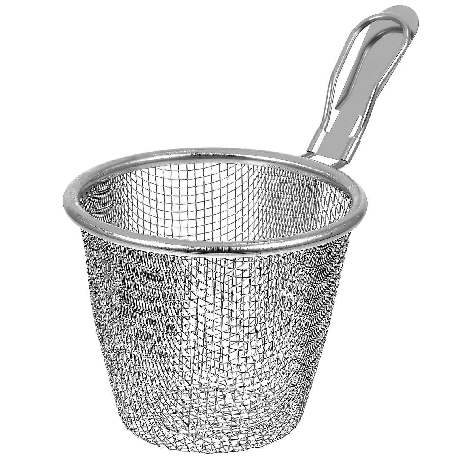 Leak Spoon Stainless Steel Noodle Strainer for Kitchen Use