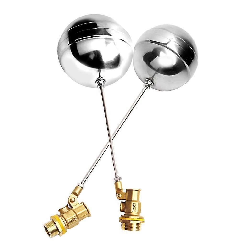 Float Valve Stainless Steel Stem Flow Control For Cisterns And Expansion Tanks, 1/2 to 1 In, DN15