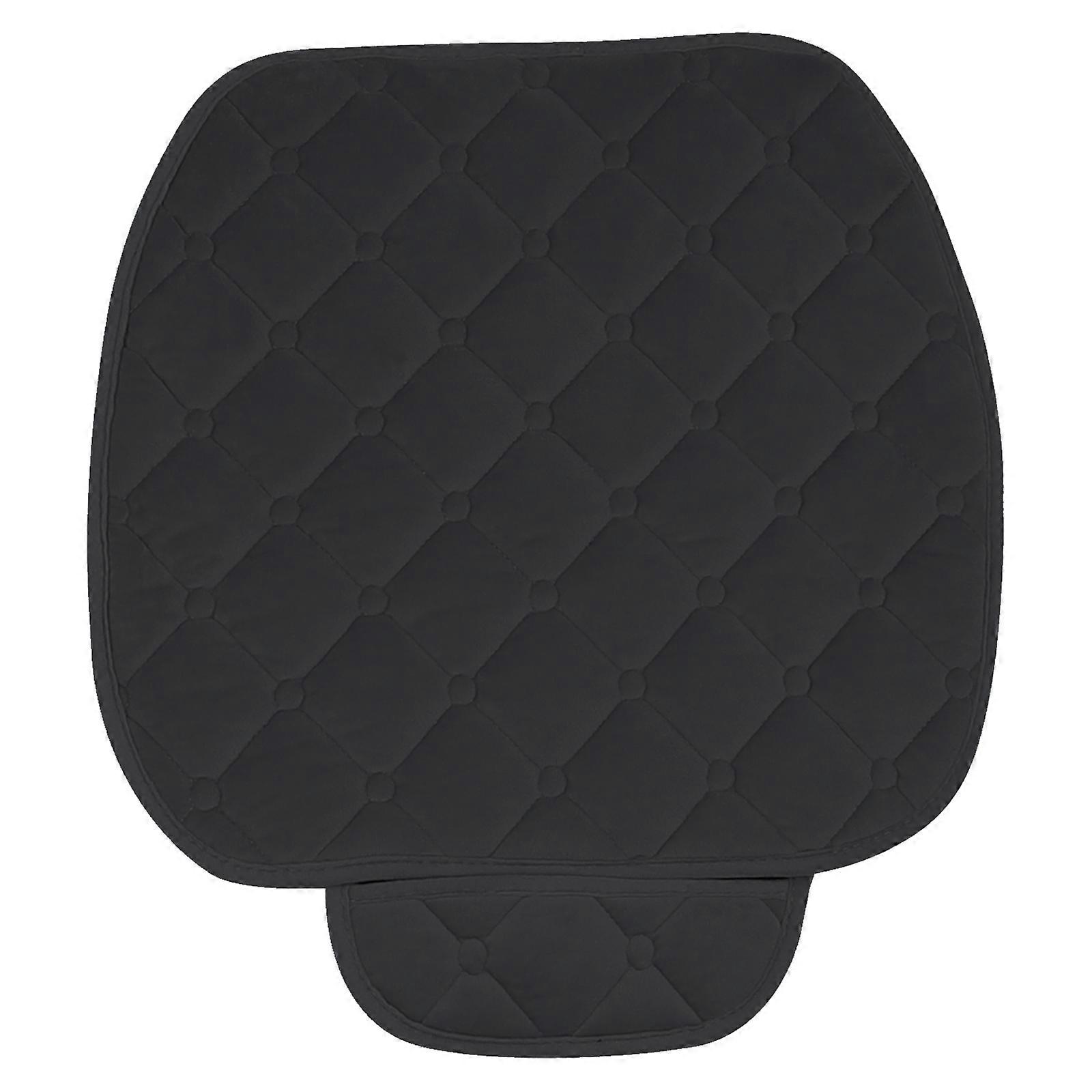 Car Seat Pad Plush Cushion Seat Protector for 3Pcs Practical Use