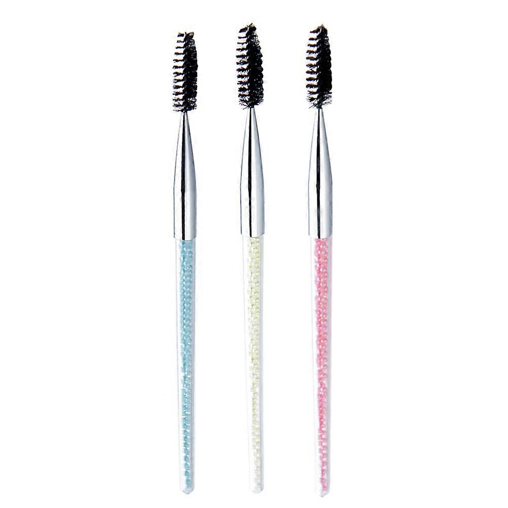 Eyelash Brush Artificial Eyelash Makeup Tool for Eyebrow Use 3Pcs