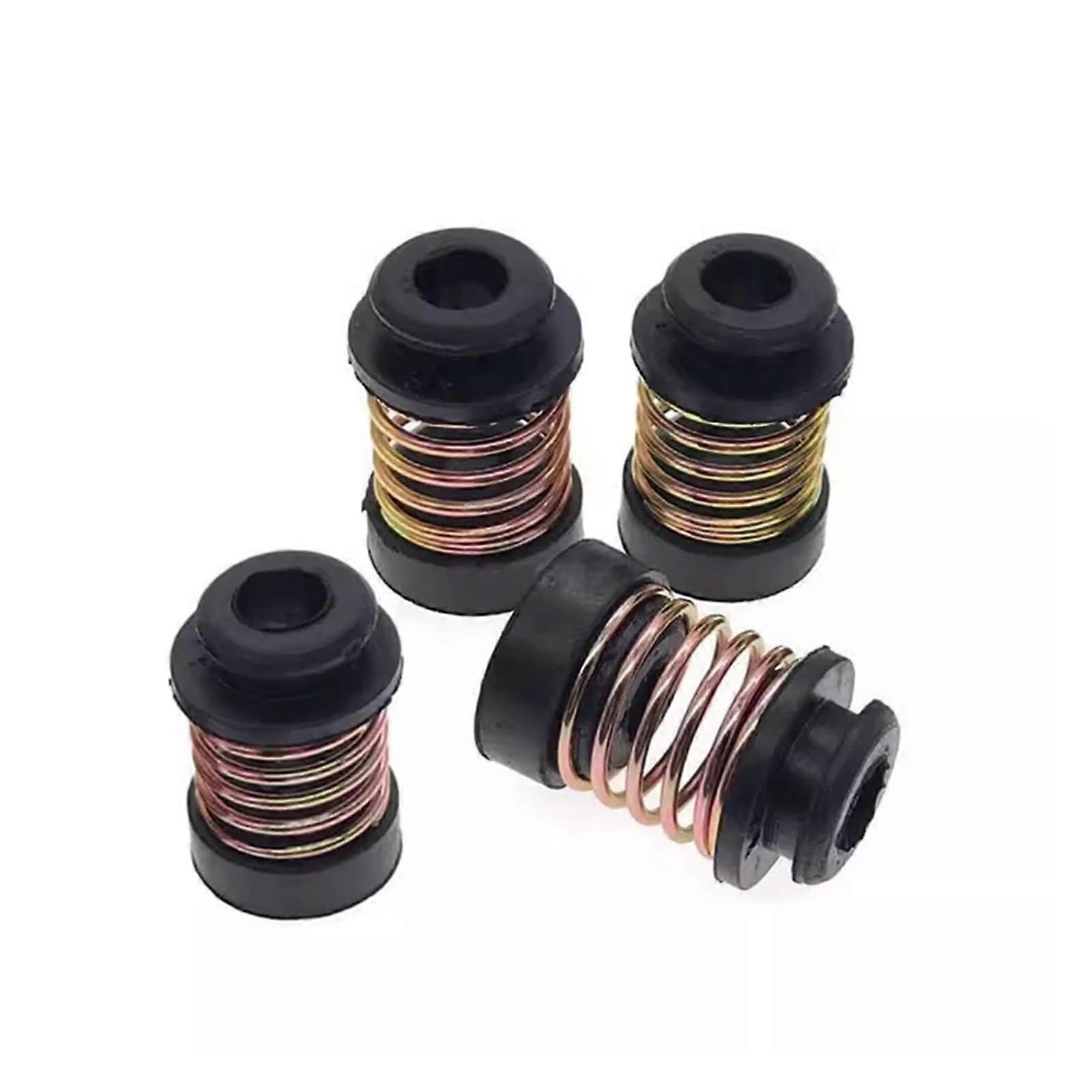 4 PCS Refrigerator Compressor Vibration Pad Set with Noise Reduction Shock Absorbing Mount 44x30mm