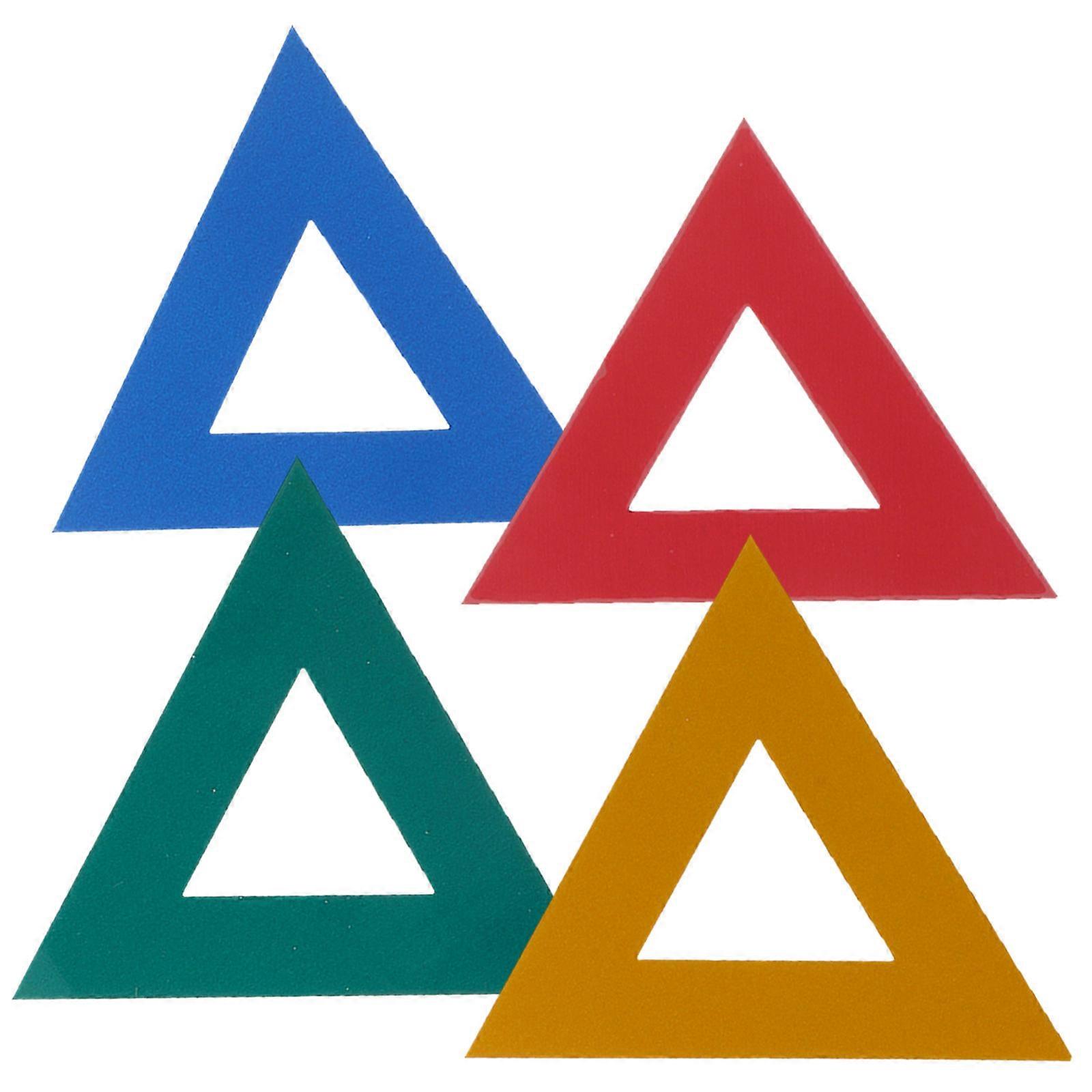 Car Bumper Sticker for Warning 4Pcs Reflective Trunk Safety Decals