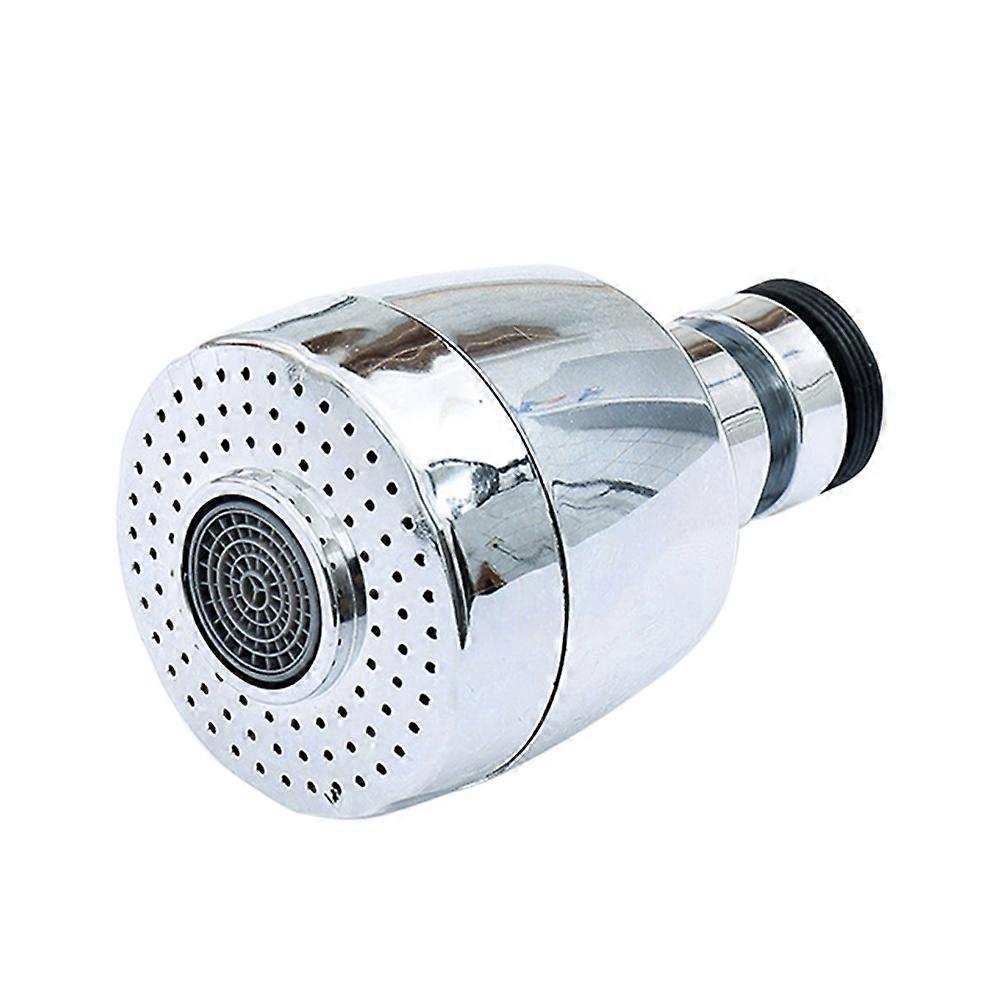 Water Tap Filter Splash-Proof Faucet Filter Kitchen Use Silver