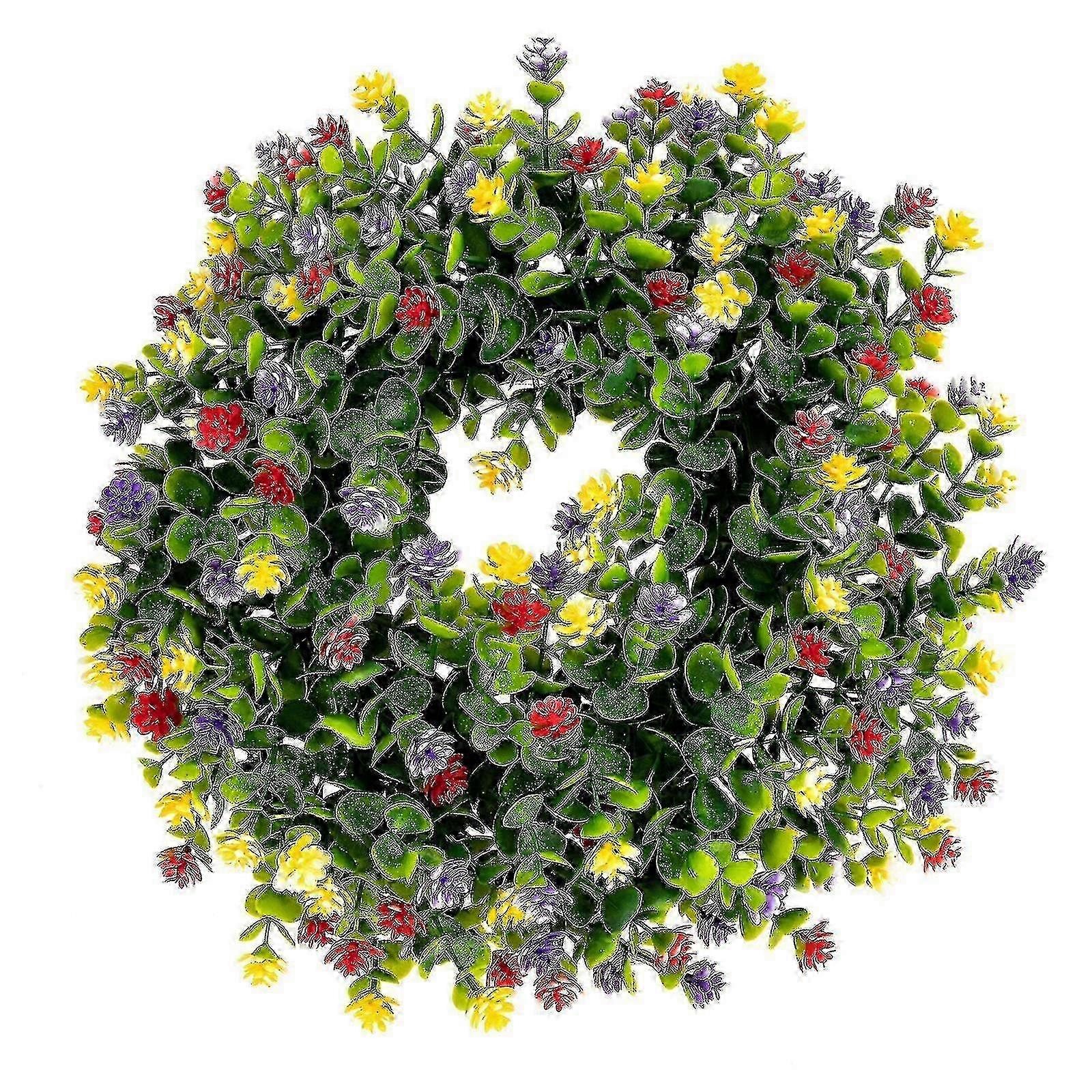 2025 Easter Wreath Festival Pendant Easter Hanging Decor Easter Rose Garland