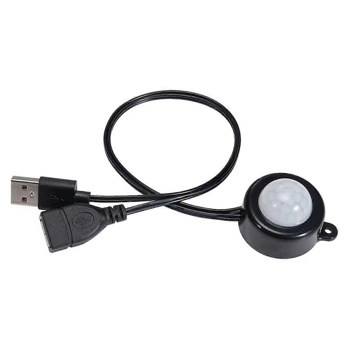 PIR Body Infrared USB Motion Sensor Switch 5V - 24V 5A Photosensitive Sensor Detector for Single Co