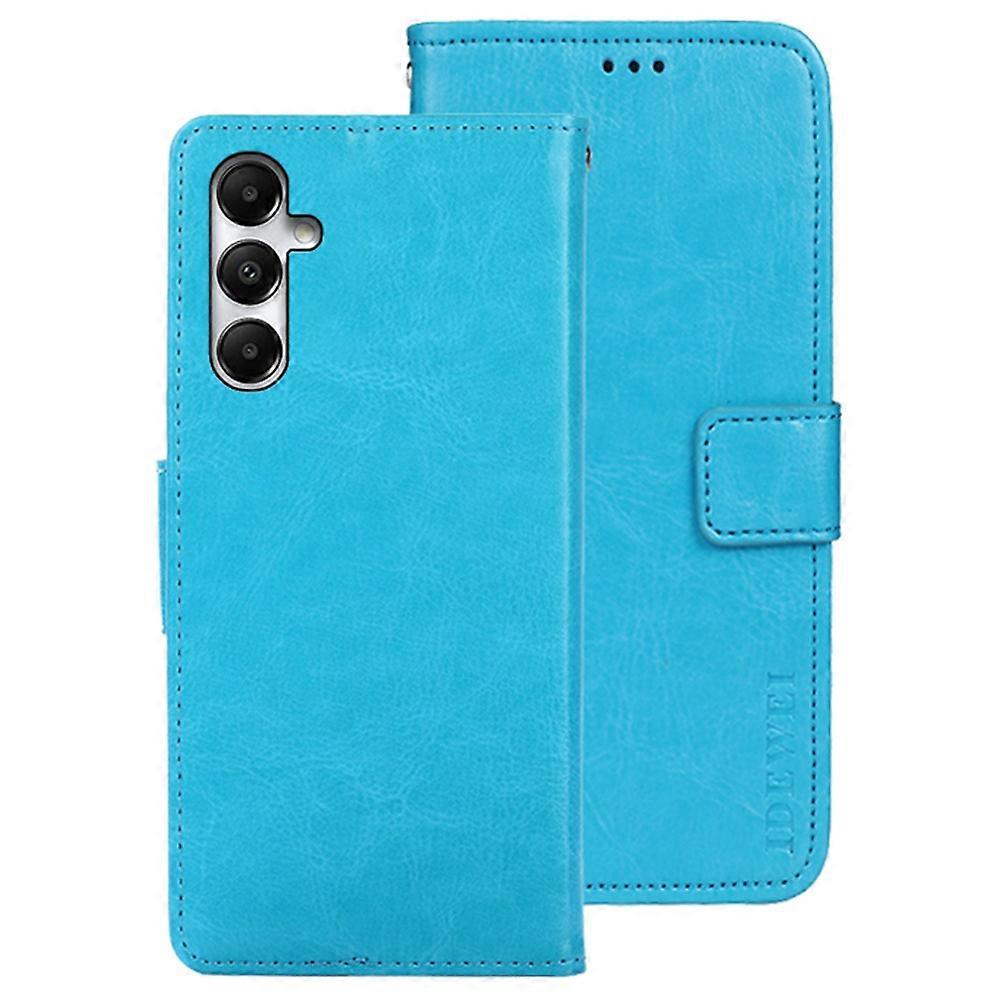 IDEWEI For Samsung Galaxy S23 FE Crazy Horse Pattern Leather Case