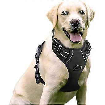 An Anti-pull, reflective, adjustable, and easy-to-don Dog Harness with a Front Clip for dogs.