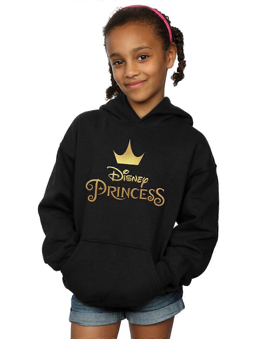 Disney Jenter Prinsesse Crown Logo Hettegenser