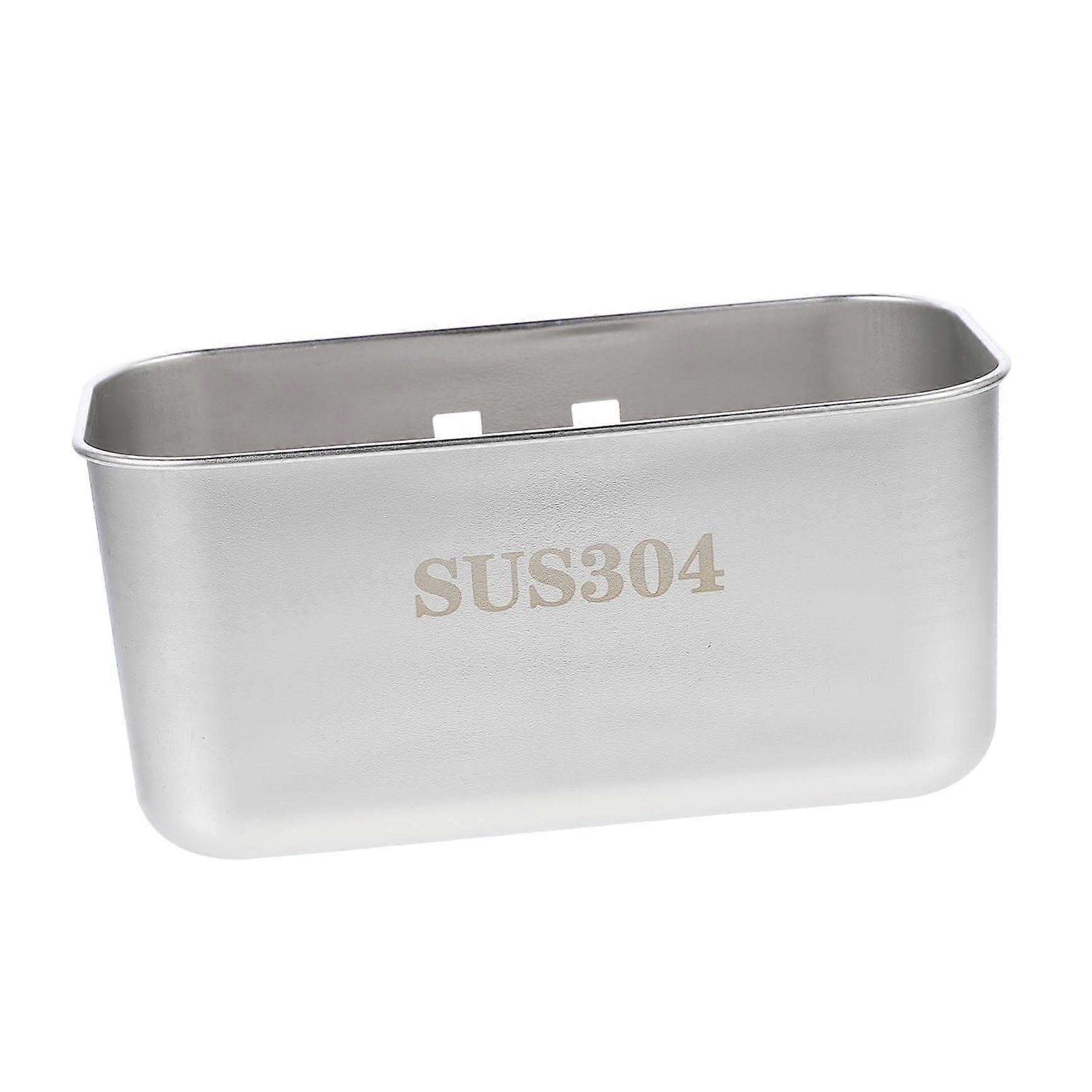 Stainless Steel Kitchen Sink Strainer Basket Large Capacity MultiPurpose Hanging Organizer