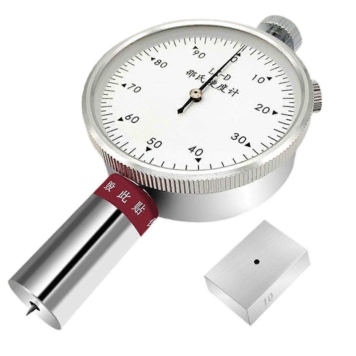 Shore Durometer Shore Hardness Tester for High Hardness Materials Such As PVC/PP/ABS/Acrylic LX-D, S