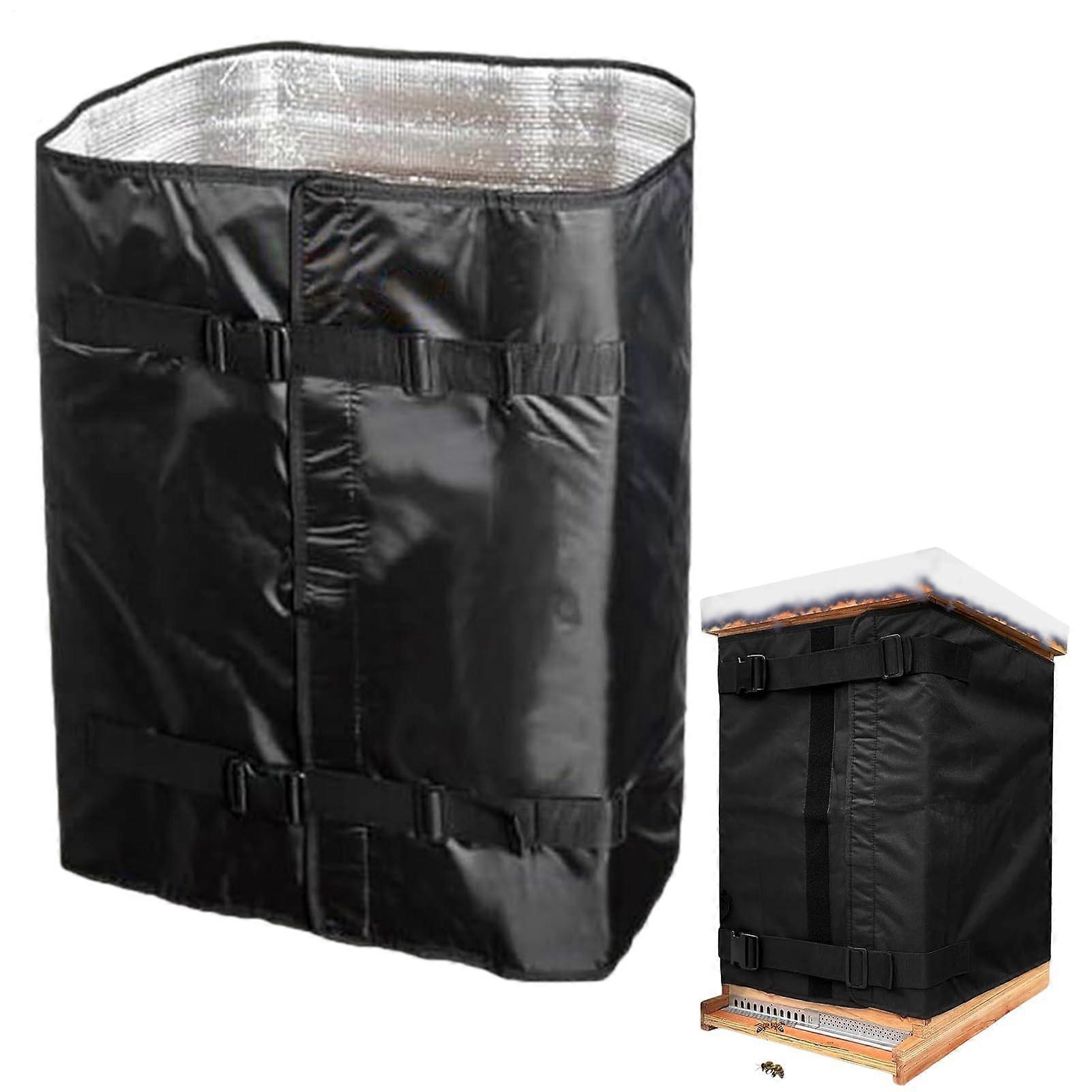 Waterproof Windproof Beehive Winter Wrap with Adjustable Insulation Cover for Cold Weather Protection