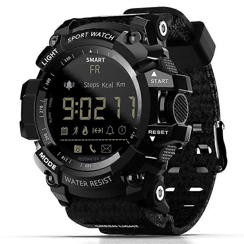 MK16 LCD Screen 50m Waterproof Smart Watch
