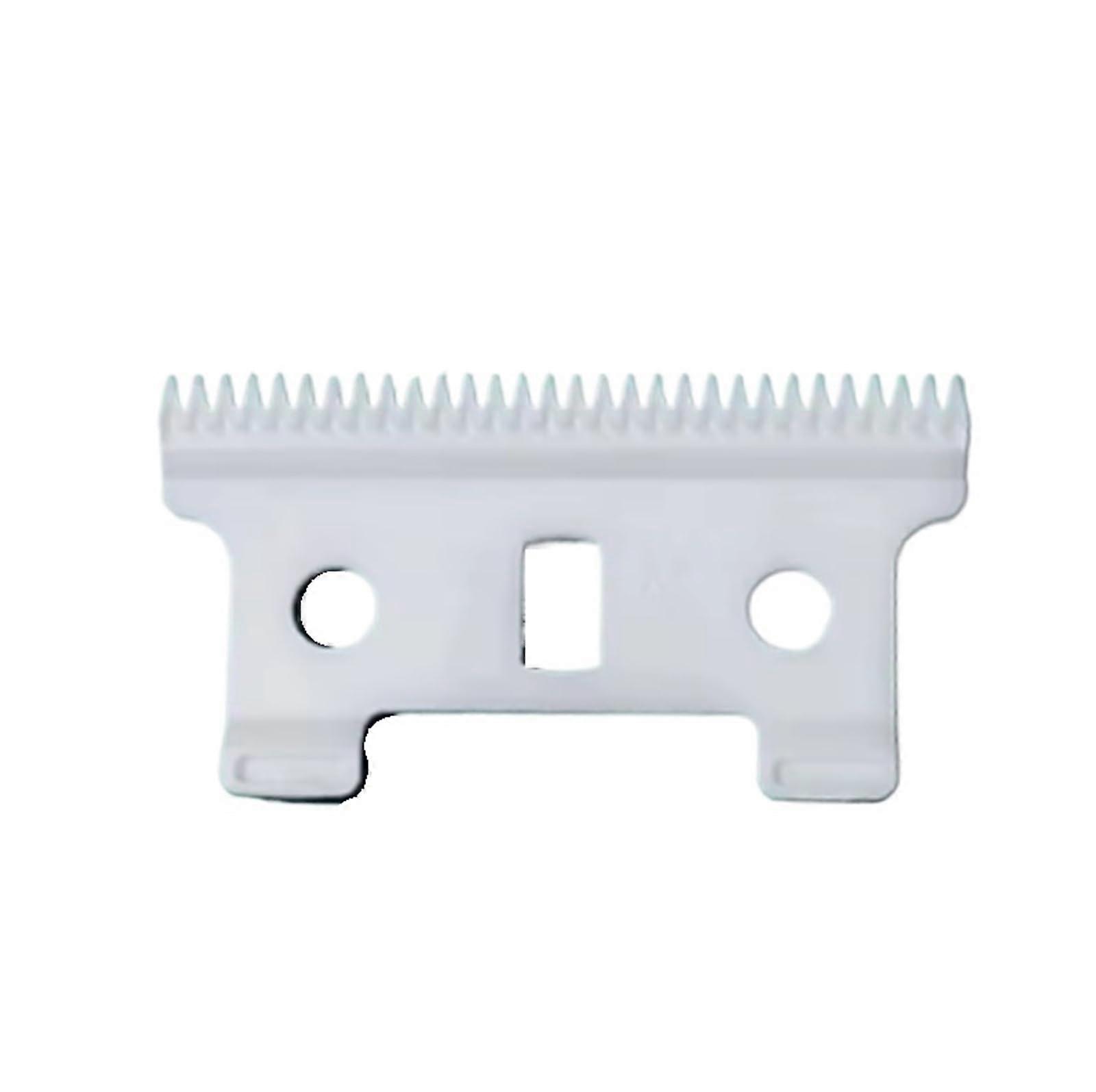 2Hole StaggerTooth Ceramic Clipper Blade Replacement for Cordless Shear Clippers 1PCS A6