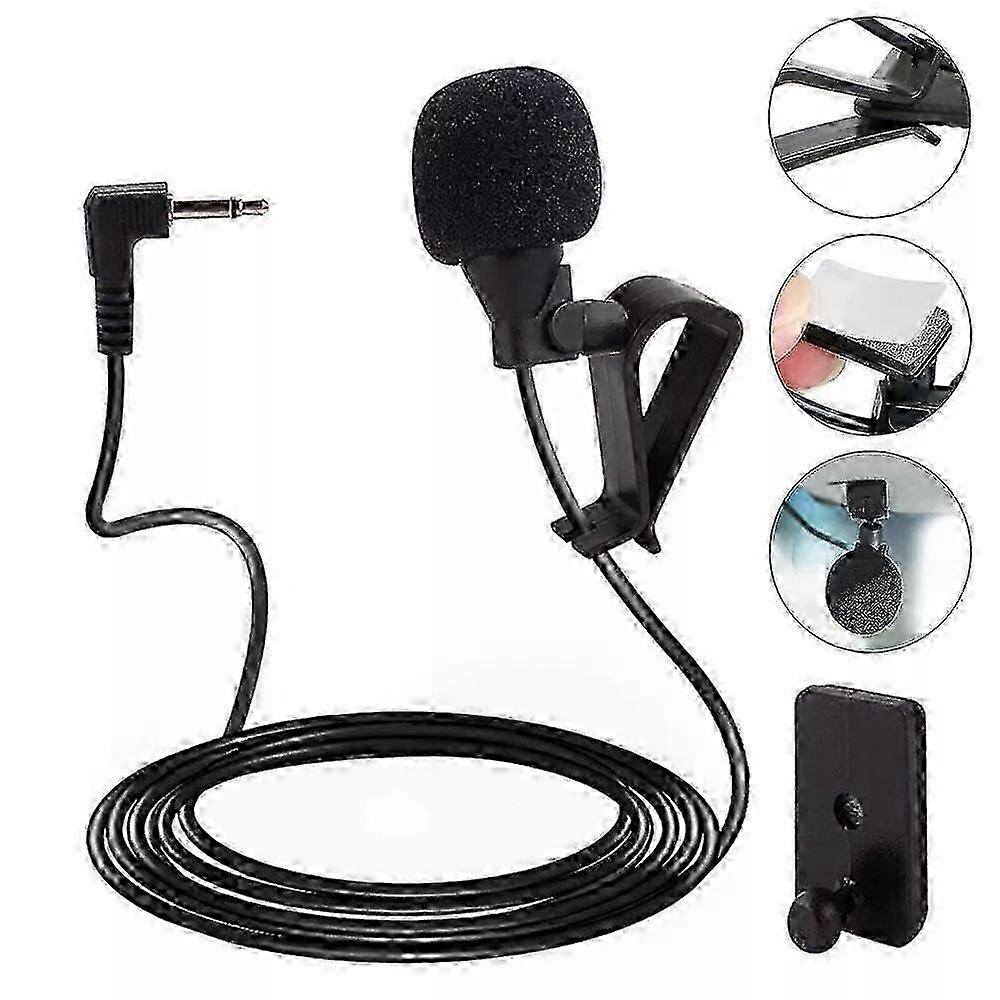 2.5mm Jack Microphone Mini Mic for PC Car Stereo Bluetooth Head Unit Audio