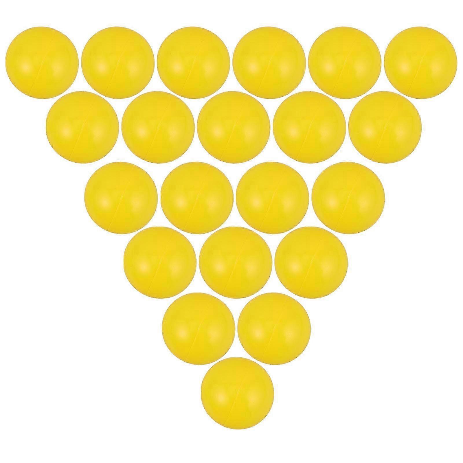 50Pcs Round Plastic Balls For Ball Pits Indoor Play Coordination Development Smooth Surface