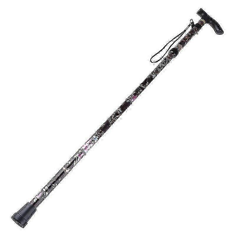 Walking Stick Ultralight Adjustable Walking Cane Self Standing Folding Cane