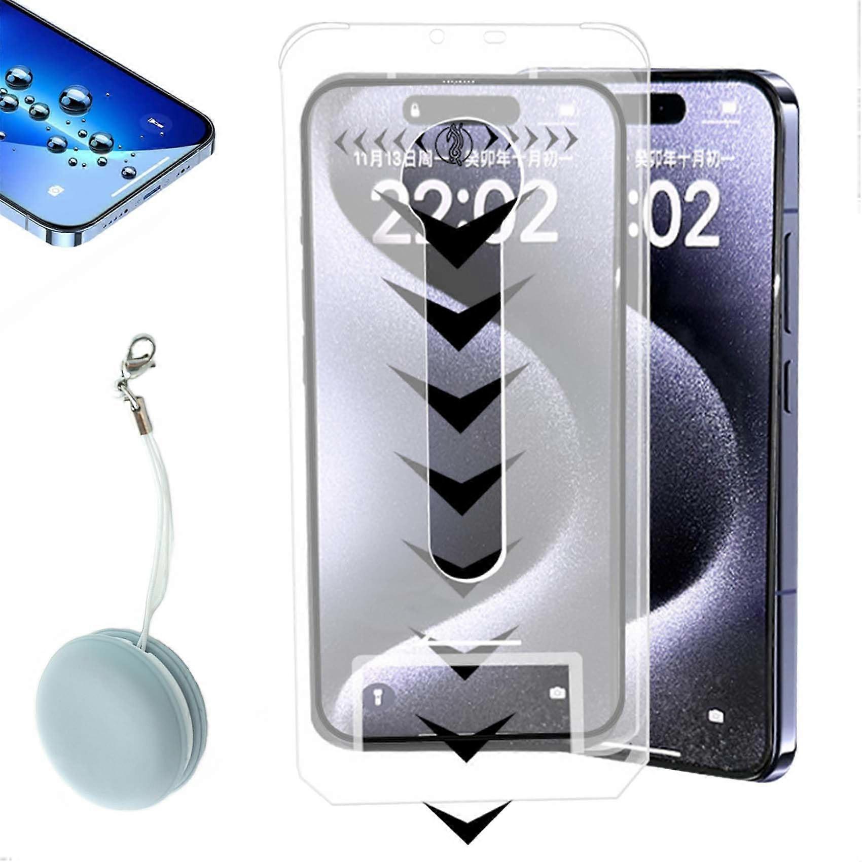 Privacy Tempered Glass Screen Protector for iPhone 16 Pro Max with 28° Filter 9H AntiScratch