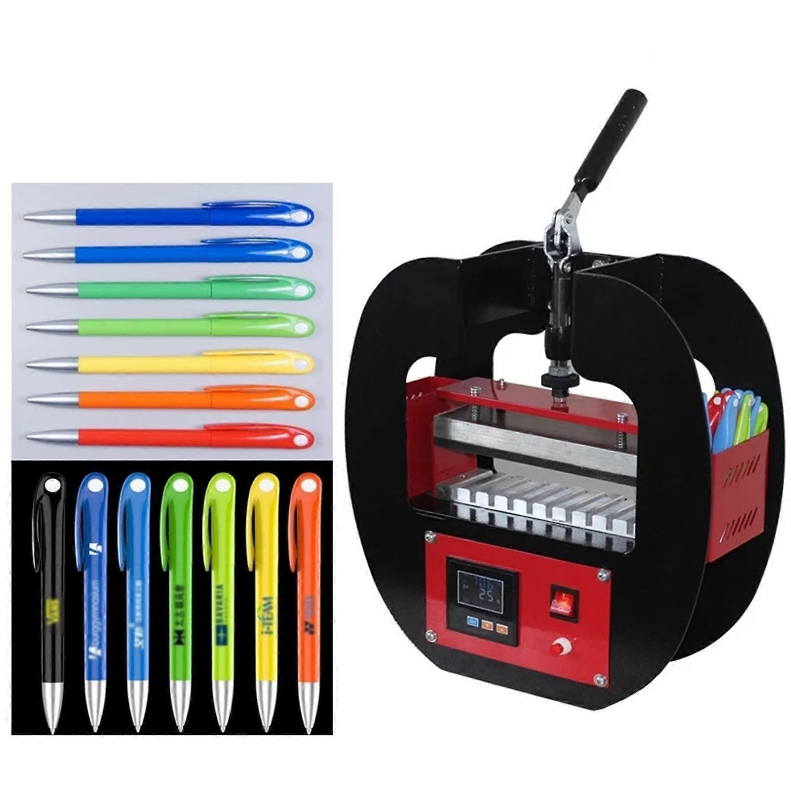 10in1 Pen Heat Press with LCD Control for Sublimation Ballpoint  Printing