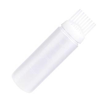 Haarfarben-Applikatorflasche mit Kammaufsatz, 170 ml, für präzises Auftragen am Ansatz und gleichmäßiges Färben