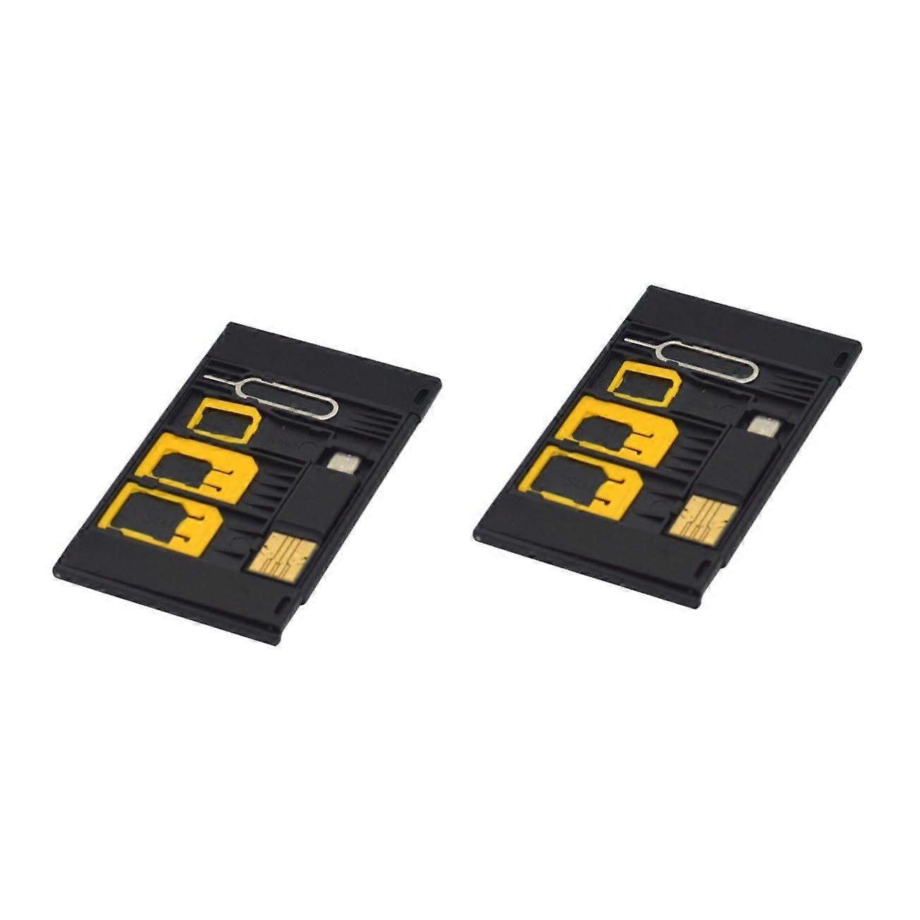 10pcs Sim Card Reader Set Nano Sim Card Adapter Kit with OTG Tool for Phones