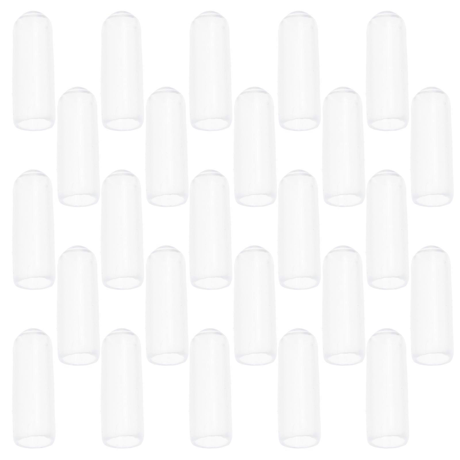 Dishwasher Prong Caps Collision Prevention Kitchen Users 1.5x0.3cm Rubber 200Pcs