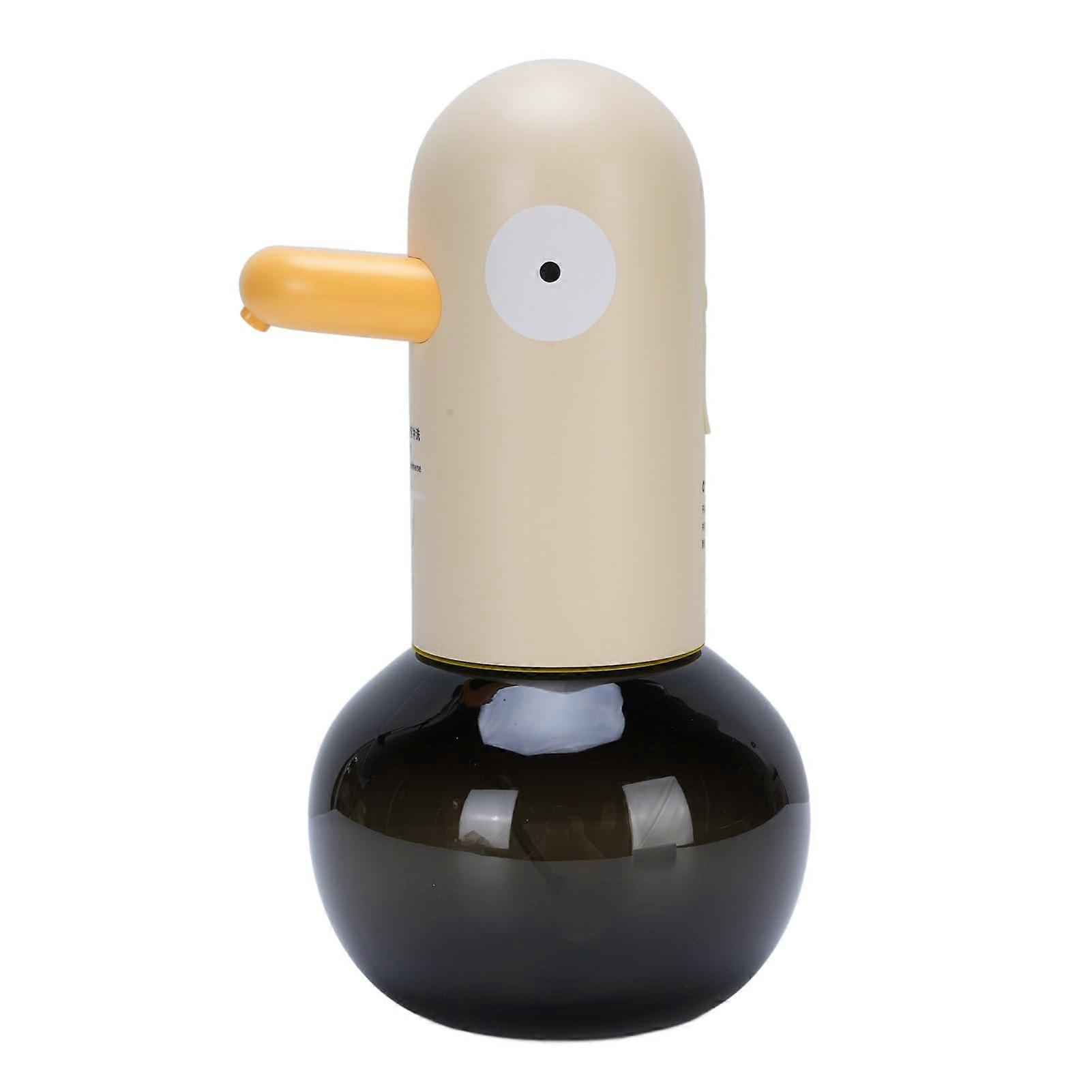 Yellow Automatic Soap Dispenser 400ml Touchless Smart Sensor Dual Speed Rechargeable for Bathroom Kitchen