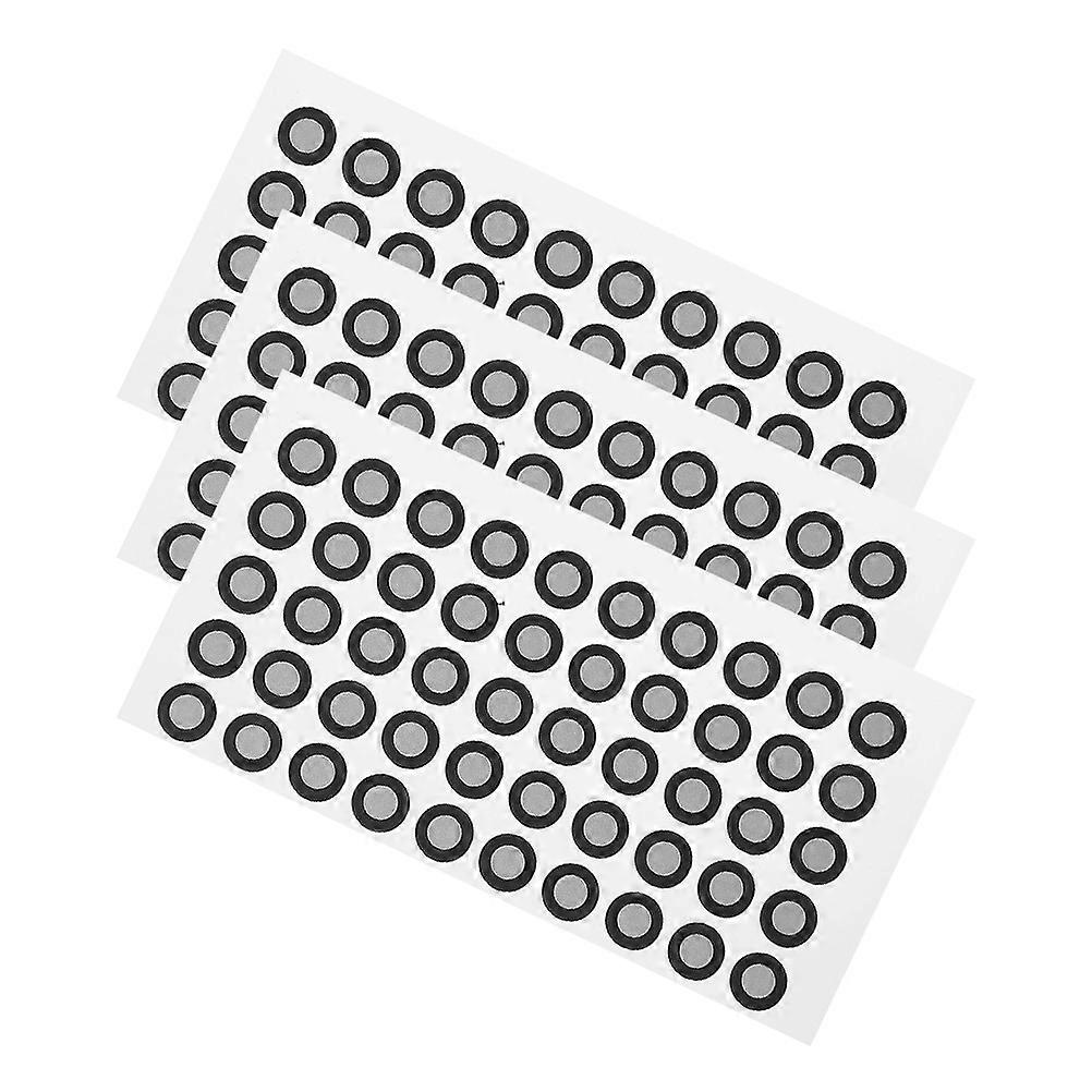 Reflective Film Marking Point for 3D Scanner Black Pet 3 Sheets Set