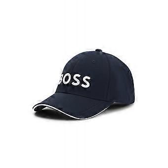 Men's Hugo Boss 9247 Embossed Logo Pique Fabric Baseball Cap