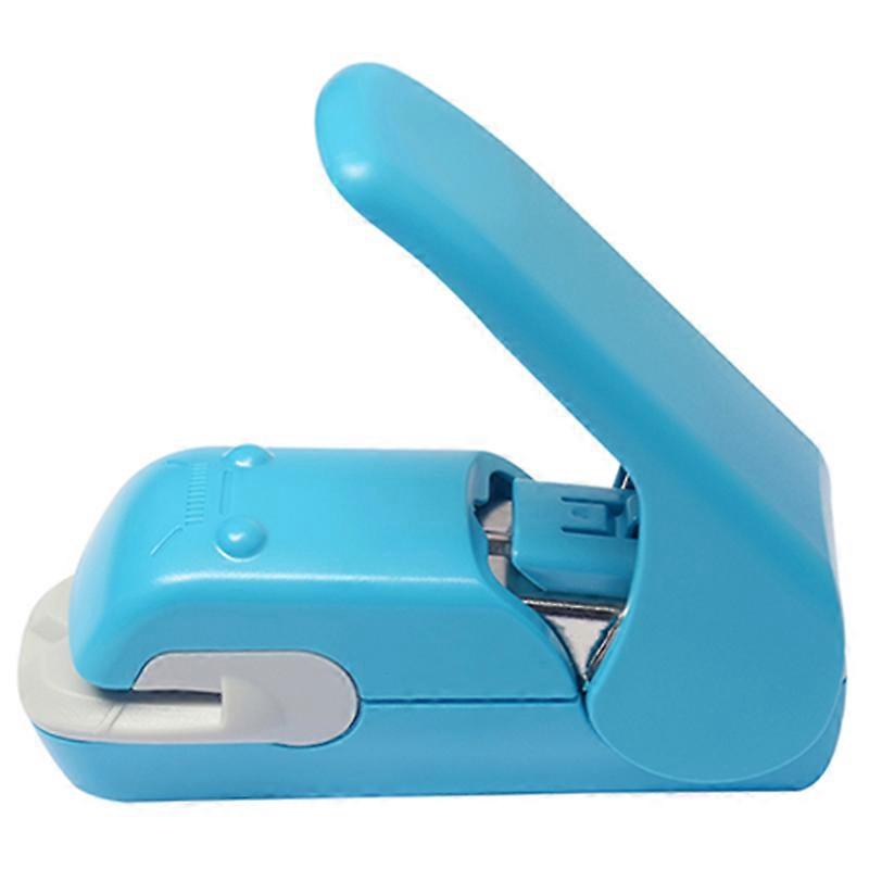 Student Stationery Tapler Press Type Embossing Needleless Mini Stapler No Punching Labor Saving fo